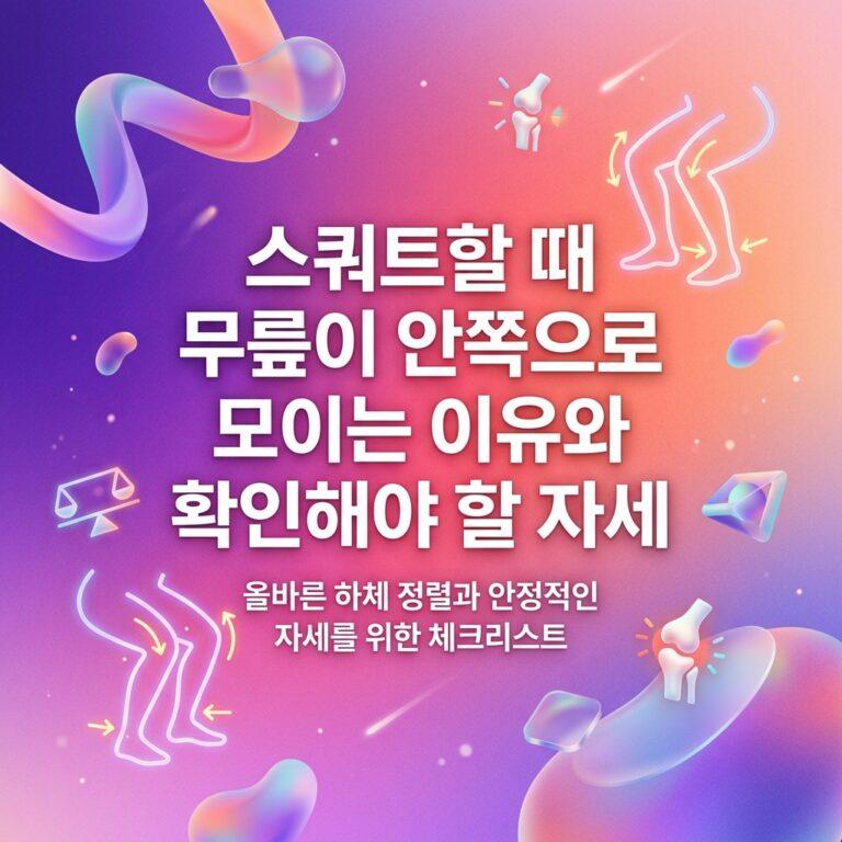 ai thumbnail gradient 스쿼트할 때 무릎이 안쪽으로 모이는 이유와 확인해야 할 자세 1787839690
