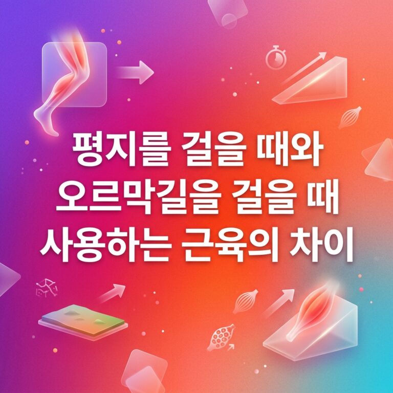 ai thumbnail gradient 평지를 걸을 때와 오르막길을 걸을 때 사용하는 근육의 차이 1787839767
