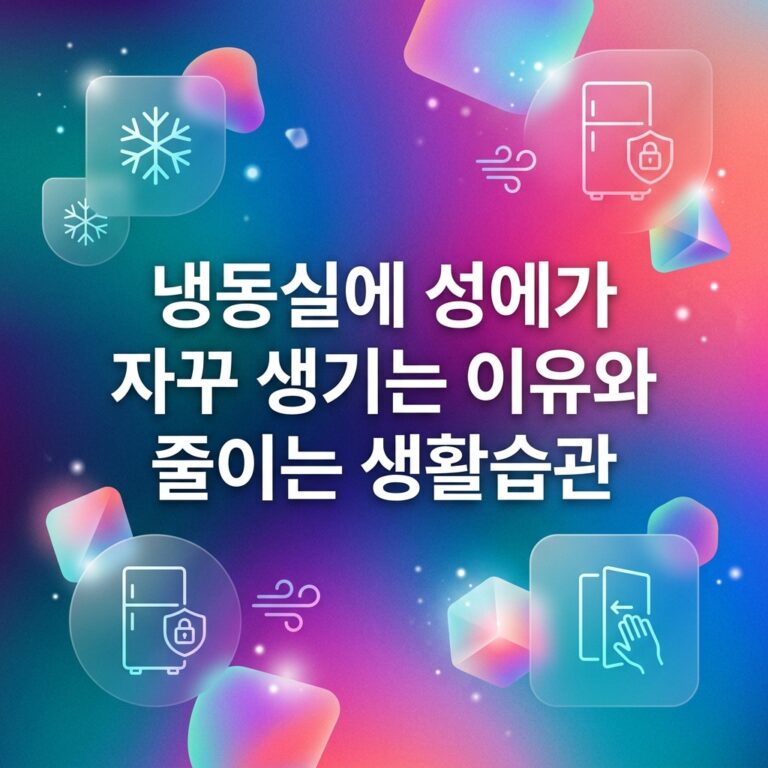 ai thumbnail gradient 냉동실에 성에가 자꾸 생기는 이유와 줄이는 생활습관 1789566921