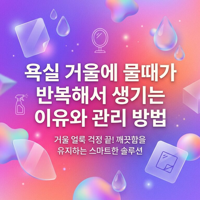ai thumbnail gradient 욕실 거울에 물때가 반복해서 생기는 이유와 관리 방법 1789567202
